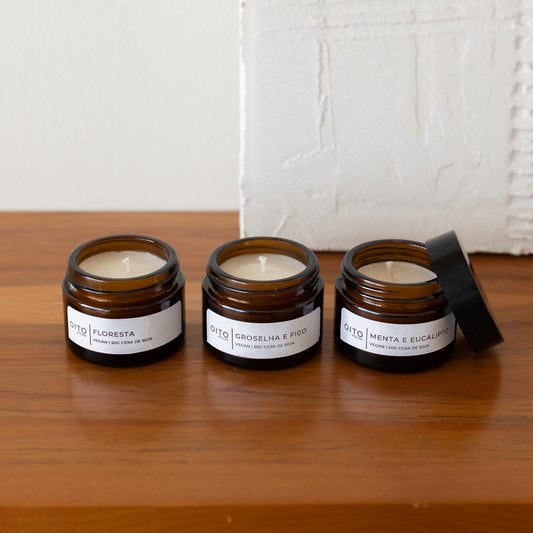 Juego de 3 velas